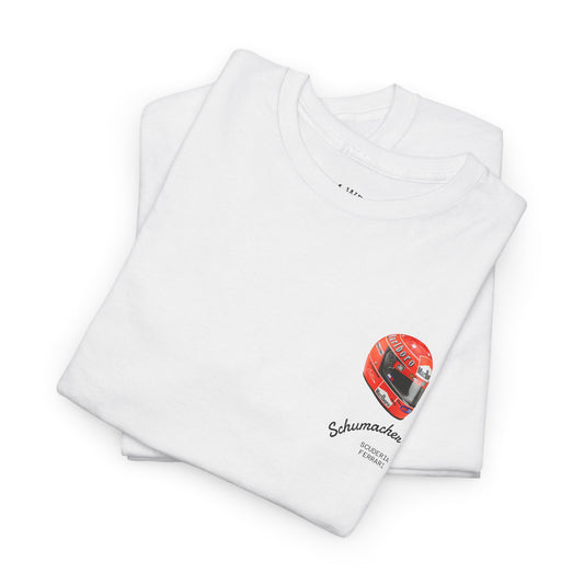 Racing Helmet Tee — Vintage Formula 1 Car Graphic T-Shirt