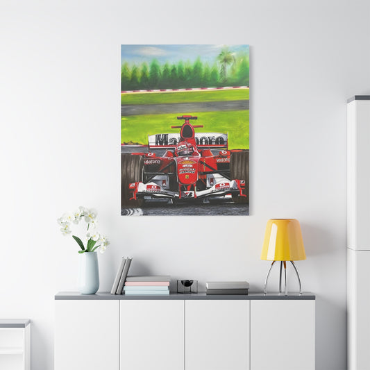 MICHAEL SCHUMACHER — F1 Racing PRINT