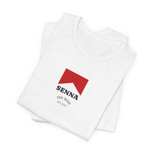 T-Shirt — Senna Around Monaco Graphic Tee (McLaren MP4-2 Art)