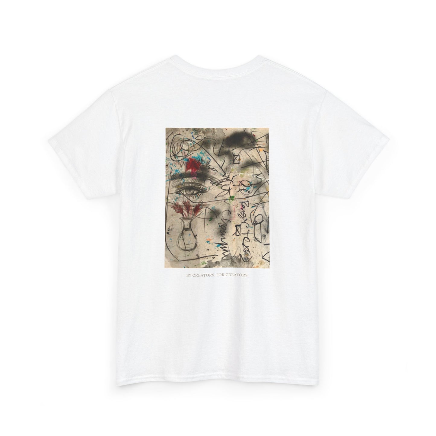 Graphic Tee — Surreal Abstract Art "Everything You Can Imagine Is Real"
