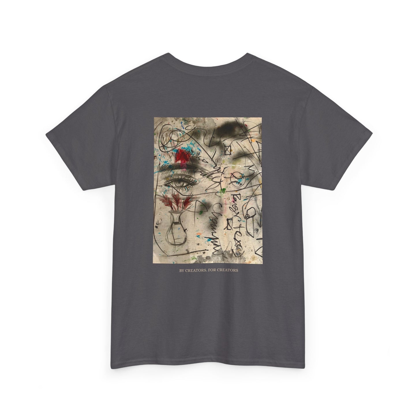 Graphic Tee — Surreal Abstract Art "Everything You Can Imagine Is Real"