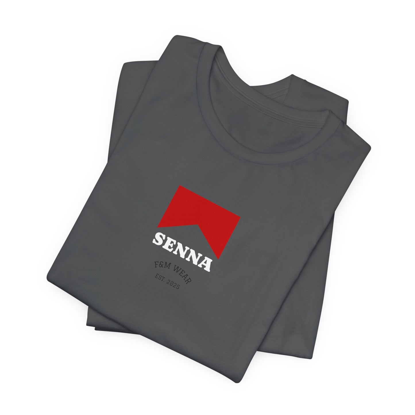 T-Shirt — Senna Around Monaco Graphic Tee (McLaren MP4-2 Art)