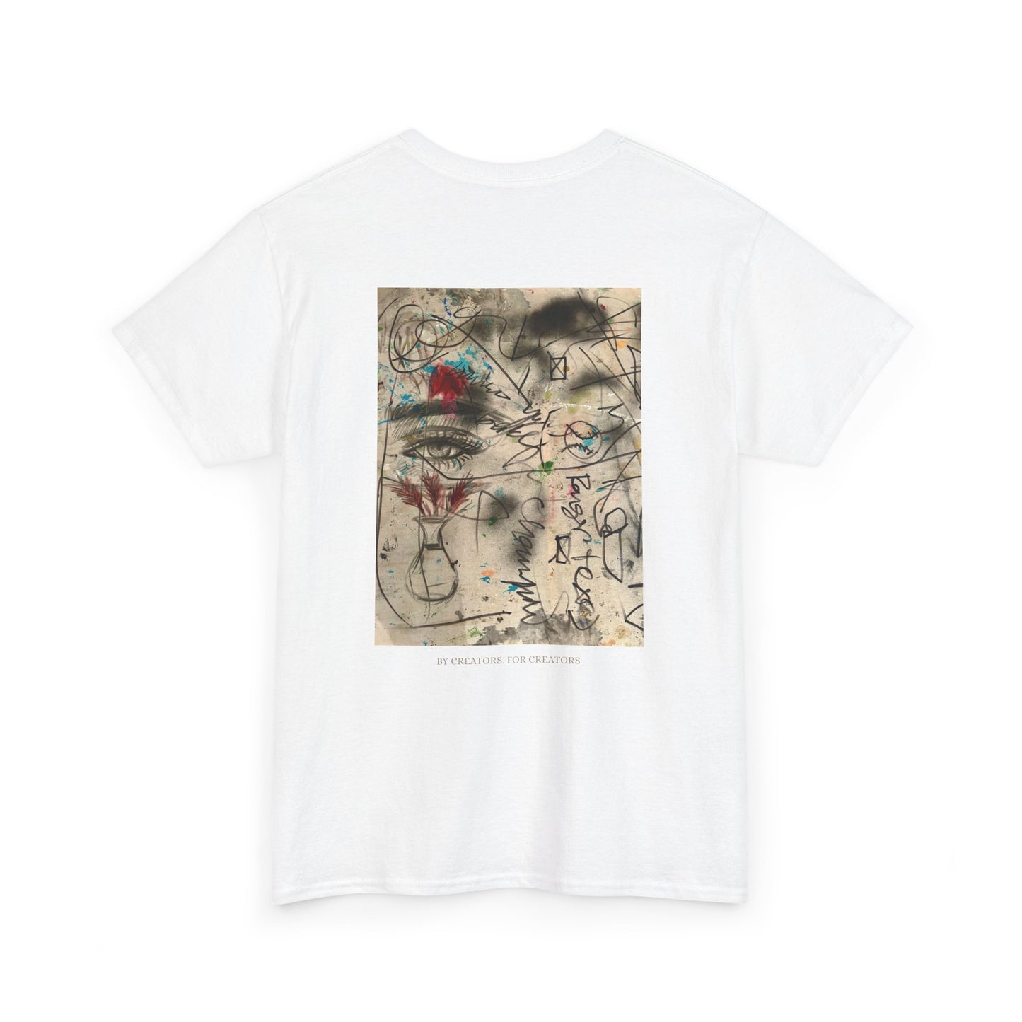 Graphic Tee — Surreal Abstract Art "Everything You Can Imagine Is Real"