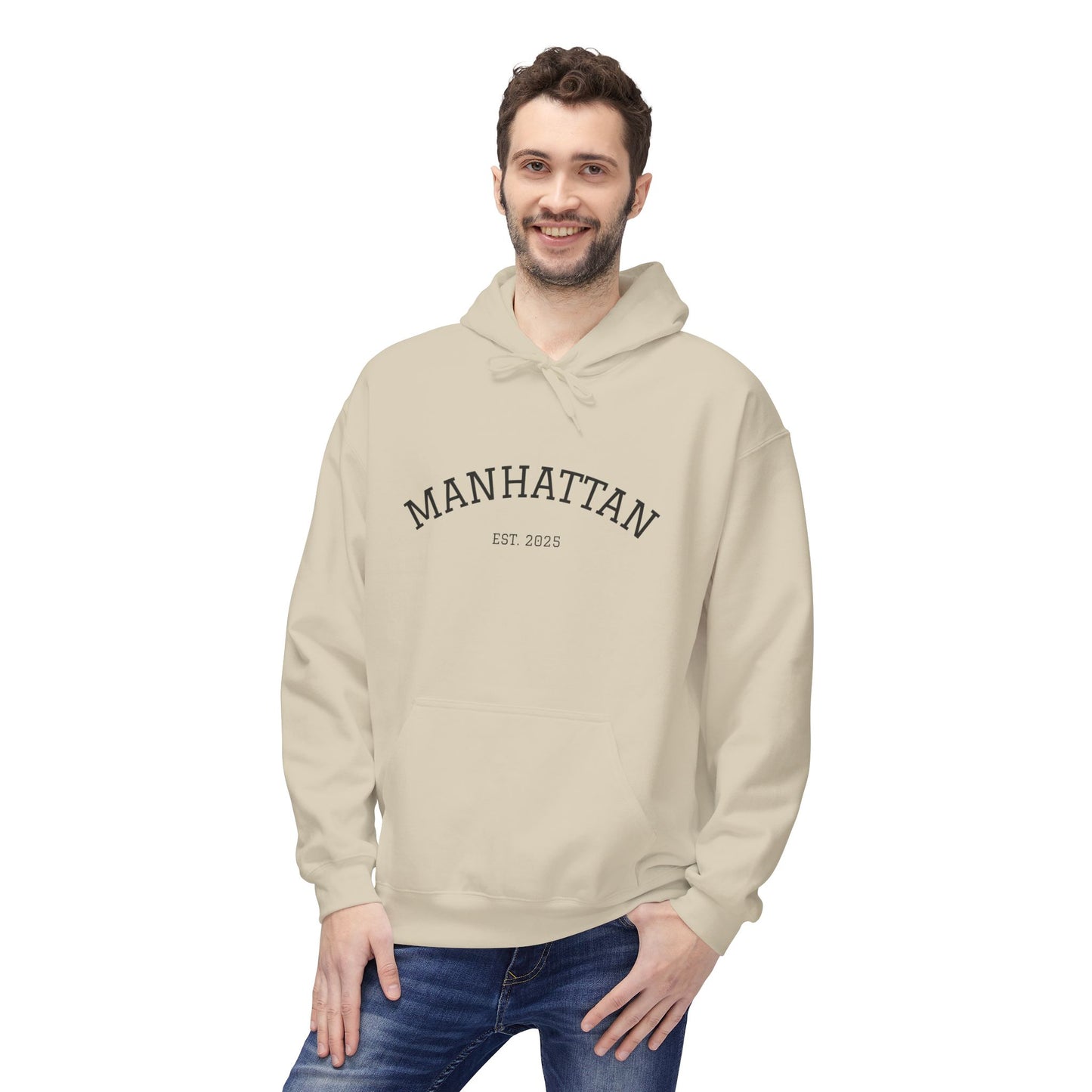 Manhattan Bridge Hoodie — Vintage NYC Graphic Pullover