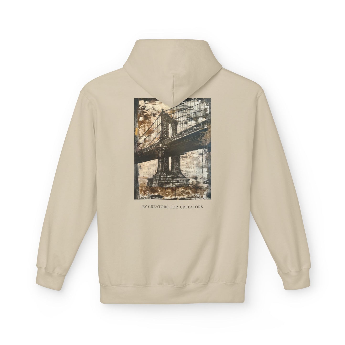 Manhattan Bridge Hoodie — Vintage NYC Graphic Pullover