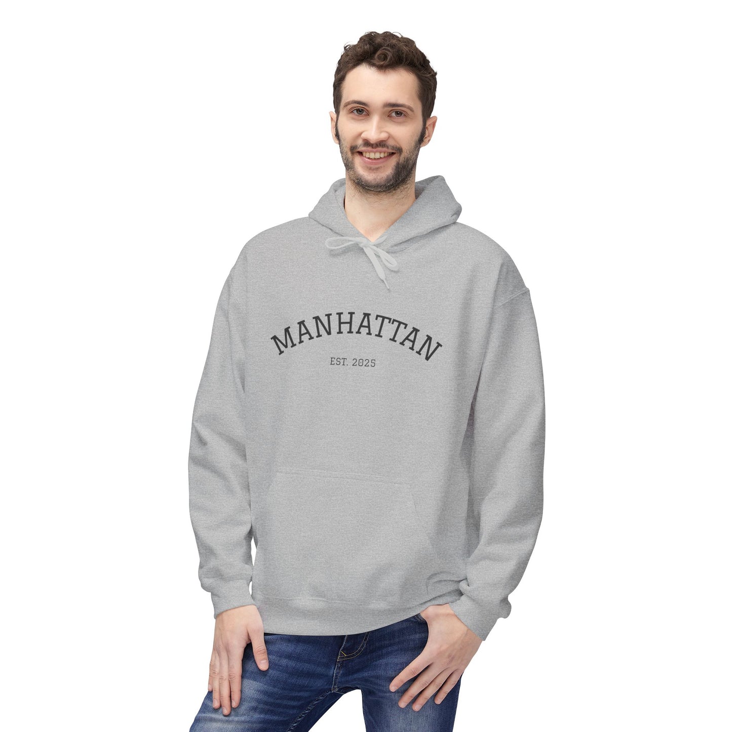 Manhattan Bridge Hoodie — Vintage NYC Graphic Pullover