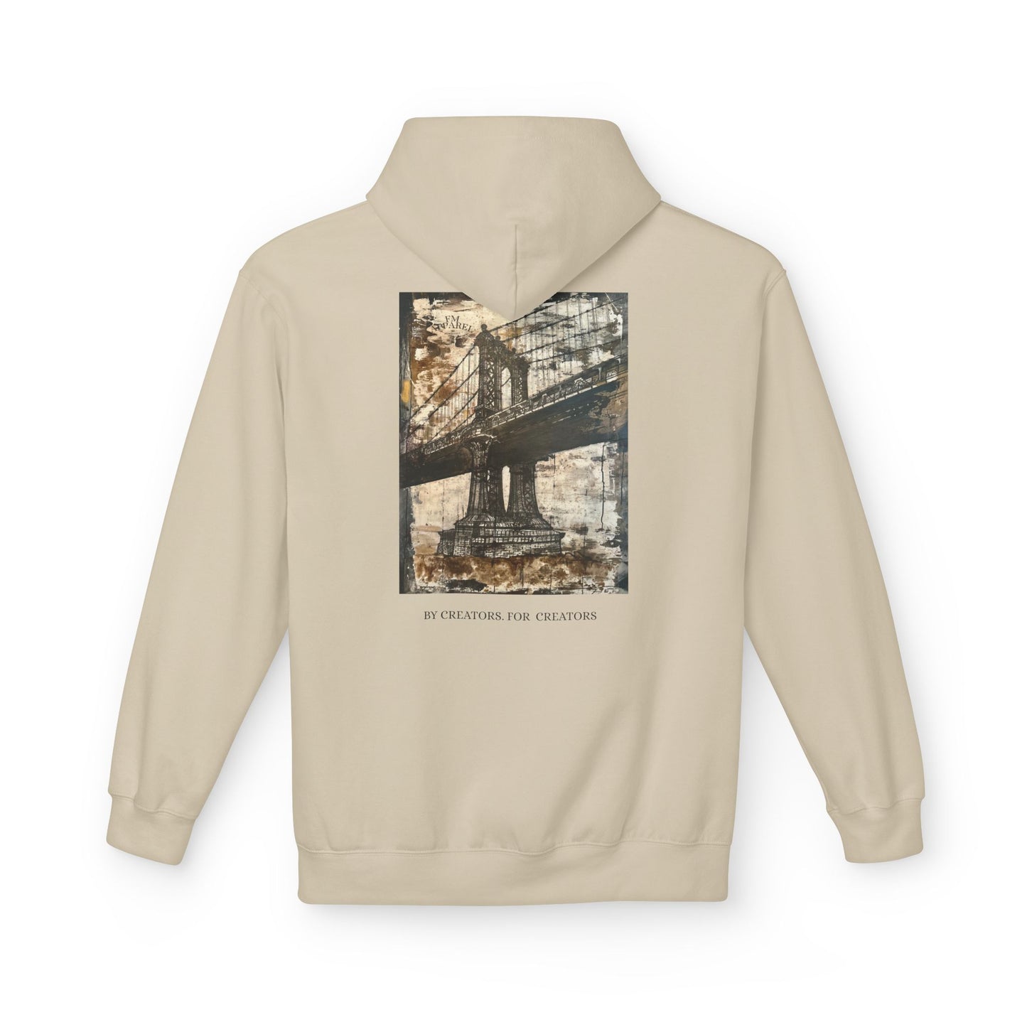 Manhattan Bridge Hoodie — Vintage NYC Graphic Pullover