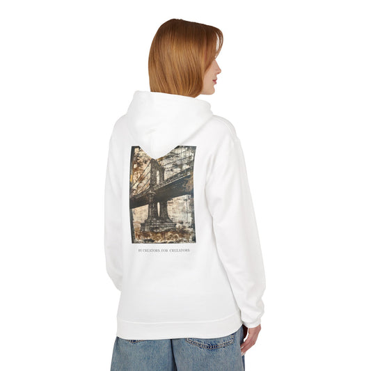 Manhattan Bridge Hoodie — Vintage NYC Graphic Pullover