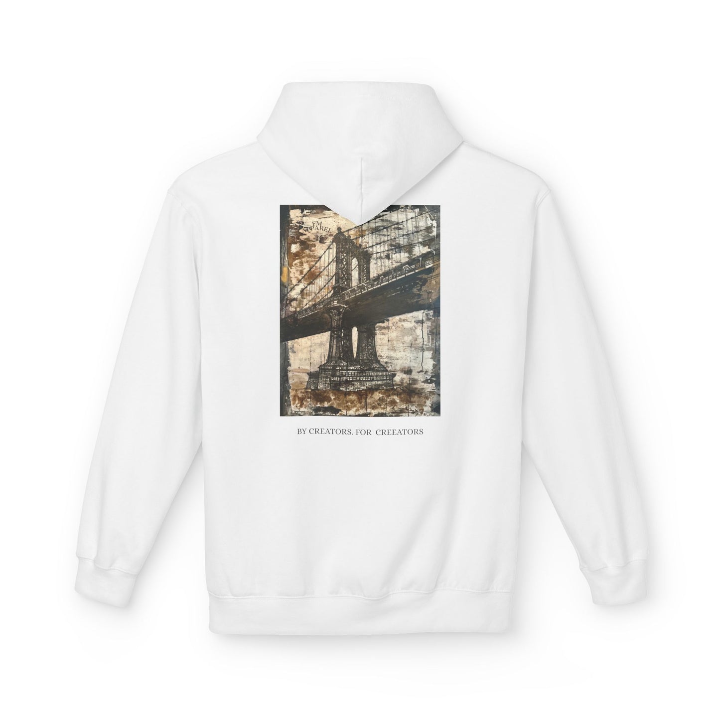 Manhattan Bridge Hoodie — Vintage NYC Graphic Pullover