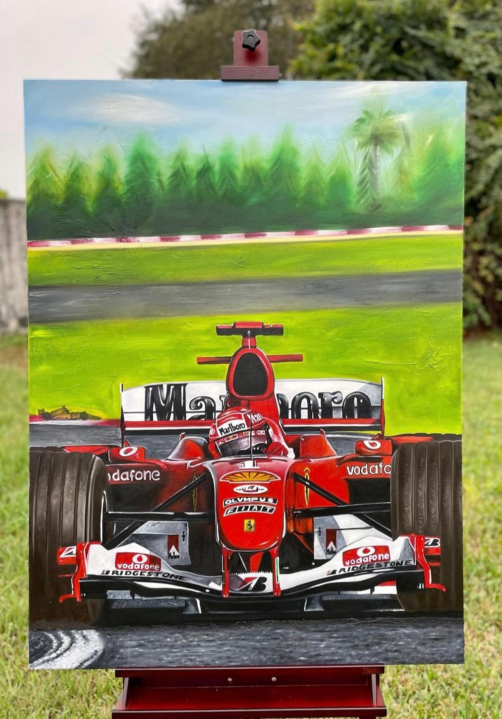 Ferrari F1 Painting